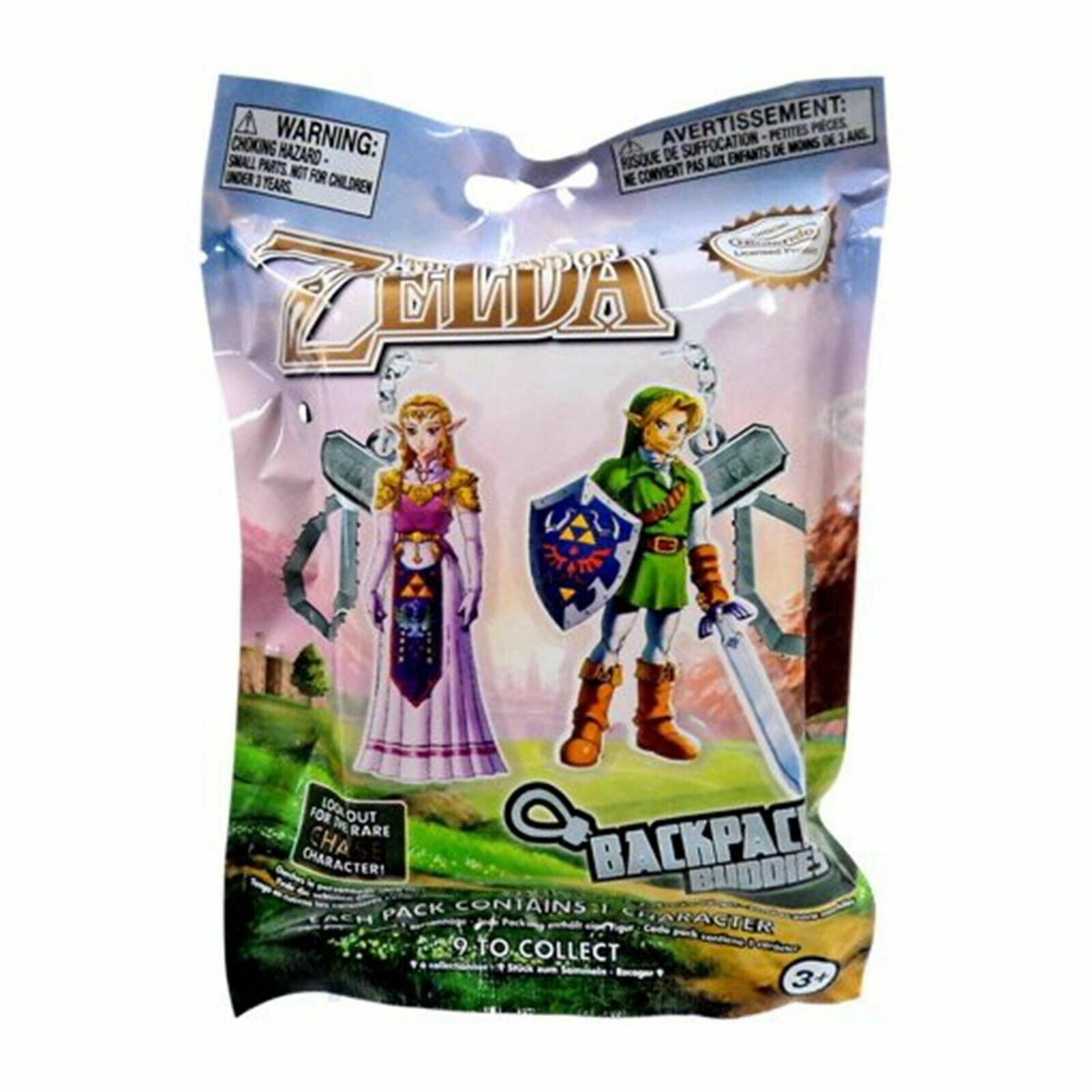 Zelda Laser Cut Blind Bag Backpack Buddies Keychain 1 Figure NYCC