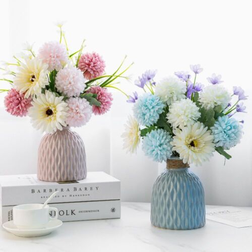 Style Faux Bouquet Artificial Flowers False Flowers Decor Accessories Hydrangea