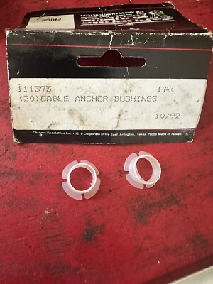 Harley Davidson Shovelhead  Sportster Brake / Clutch Cable Anchor Bushings 646E