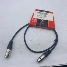 Hosa DMX-503 Cable -XLR 5 Pin Male to XLR 5 Pin Female- 3 FT  27-149-003 ⭐