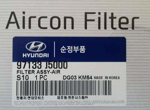 Genuine Hyundai Santa Fe TM Active X, Elite (MY18-) Aircon filter - Picture 2 of 3