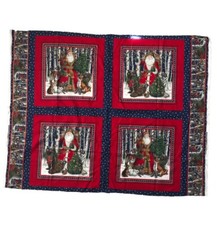 Santa Cranston Fabric 4 Woodland Santa s Forest 35 x 44