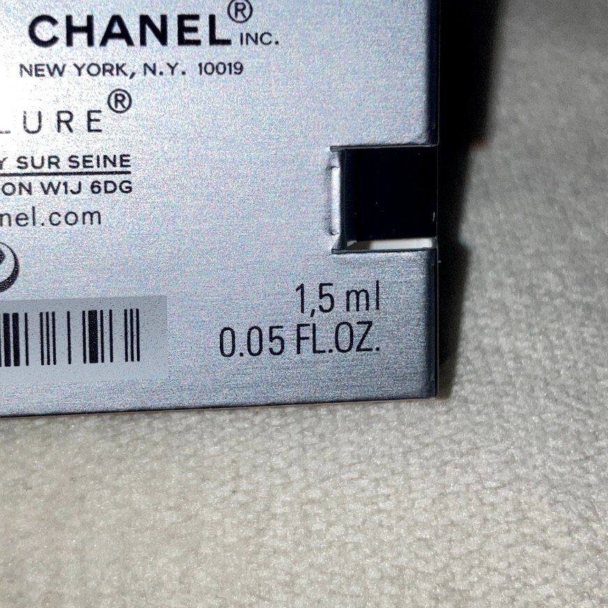 Chanel Allure Homme Sport Eau de Toilette EDT Sample Spray .05oz