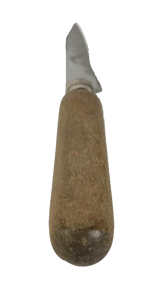 Vintage EKCO Geneva Stainless Paring Knife Wood Handle USA 3