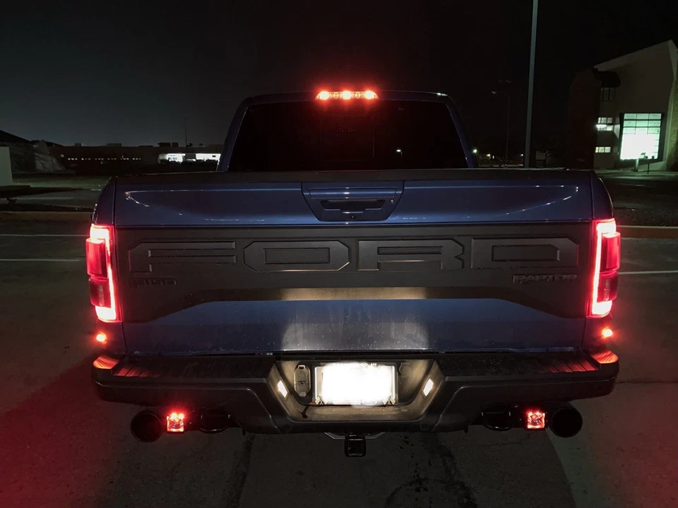Комплект задних светодиодных красных резервных фонарей 2017–2020 Raptor STAGE RADIANCE жесткие 2019 2018 - Изображение 4 из 4