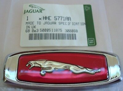 New Jaguar XJS 95 96 LEFT Fender Badge or wing motif New Jaguar XJS 95 96 LEFT Fender Badge or wing motif