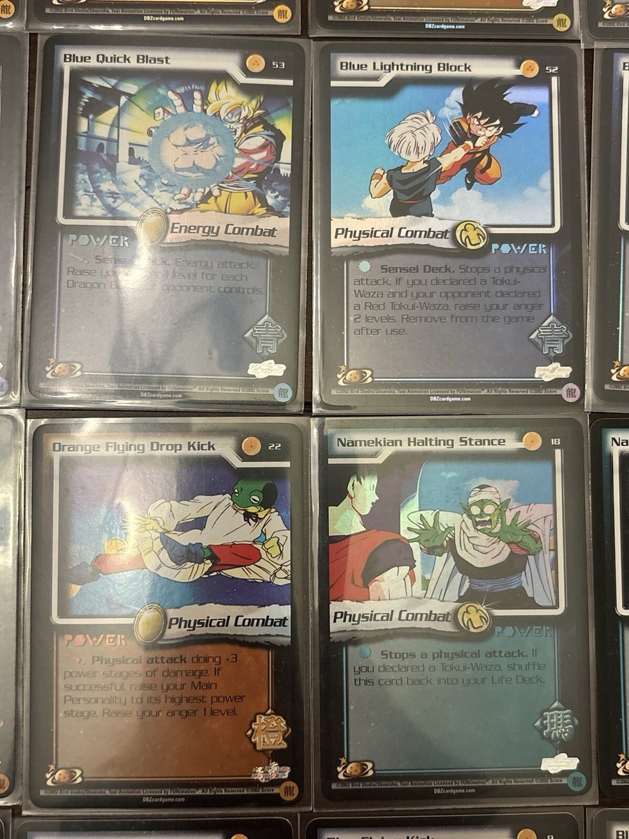 HOLO FOIL WORLD GAMES SAGA LIMITED Rare Dragon Ball Z Score CCG