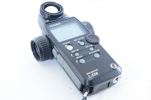 【Excellent】SEKONIC L-558 Dual Master Digital Light Meter in Case 6583#J0626F - Picture 2 of 11