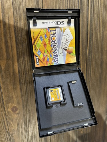 PICTIONARY NINTENDO DS VIDEO GAME COMPLETE IN BOX - Picture 3 of 3