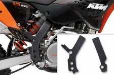 Custom MX Motocross KTM C5 SX/SXF EXC XCF XCW 07-11 Black Frame Guard Grip Tape