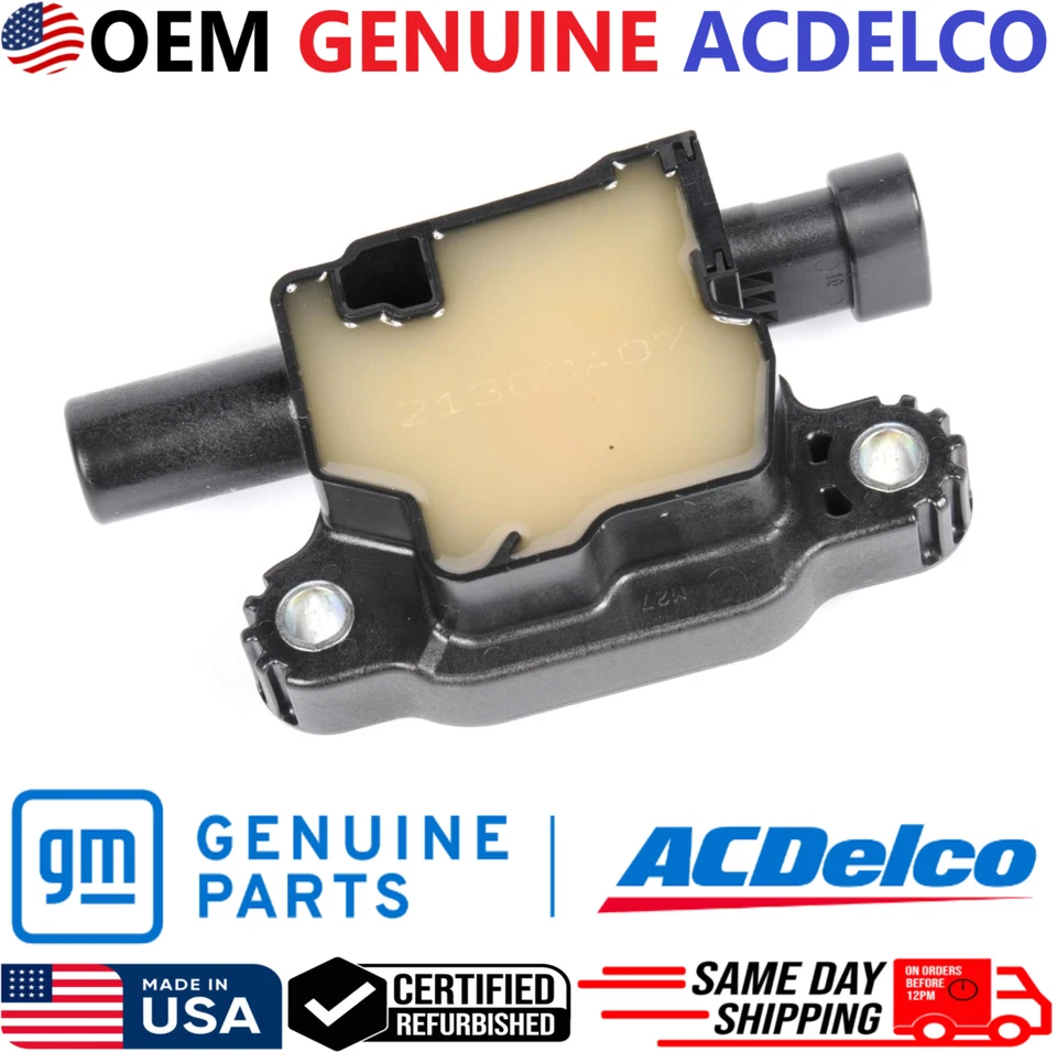 Bobinas de encendido ACDELCO x8 para Cadillac GMC Chevrolet Hummer 2005-2016, 12570616 Foto 3 de 4
