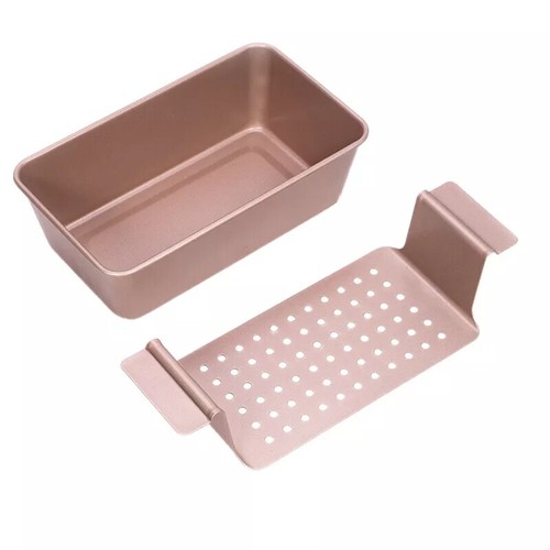 Non-stick Toast Box Loaf Bread Tin Pan Mold With Drain Tray Kitchen Baking Tool - Picture 22 of 23