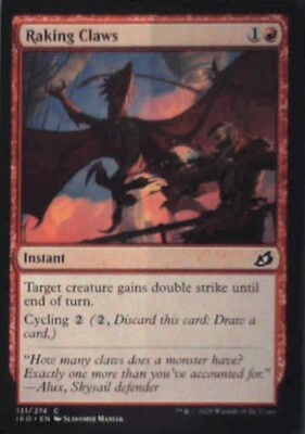 Raking Claws - Ikoria: Lair of Behemoths: #131, Magic: The Gathering Nm R33