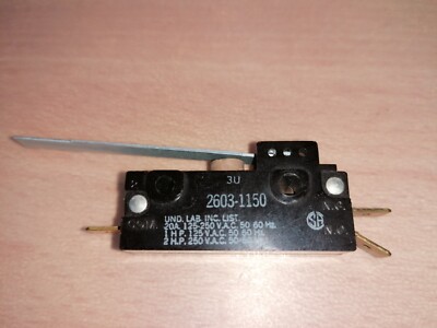 3 Schalter McGill Snap Switch 2603-1150 Wechselschalter Eiswürfelmaschine? USA