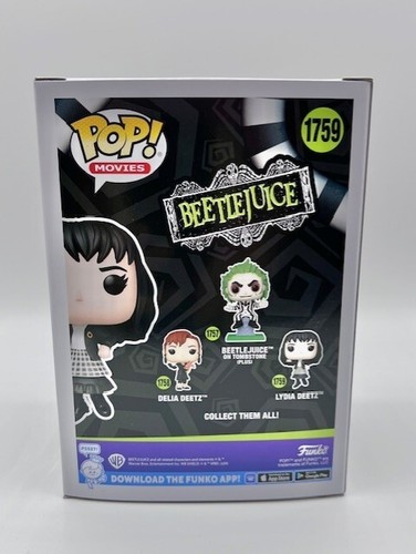 Funko POP!: Beetlejuice - Lydia Deetz (volando) #1759 - Nuevo - Imagen 2 de 6