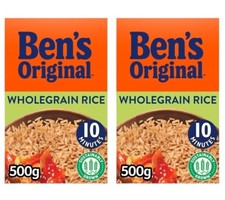 Bens Original Wholegrain Rice 500g PACK OF 2