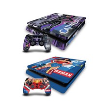 OFFICIAL DC WOMEN CORE COMPOSITIONS VINYL SKIN FOR PS4 SLIM CONSOLE  CONTROLLER