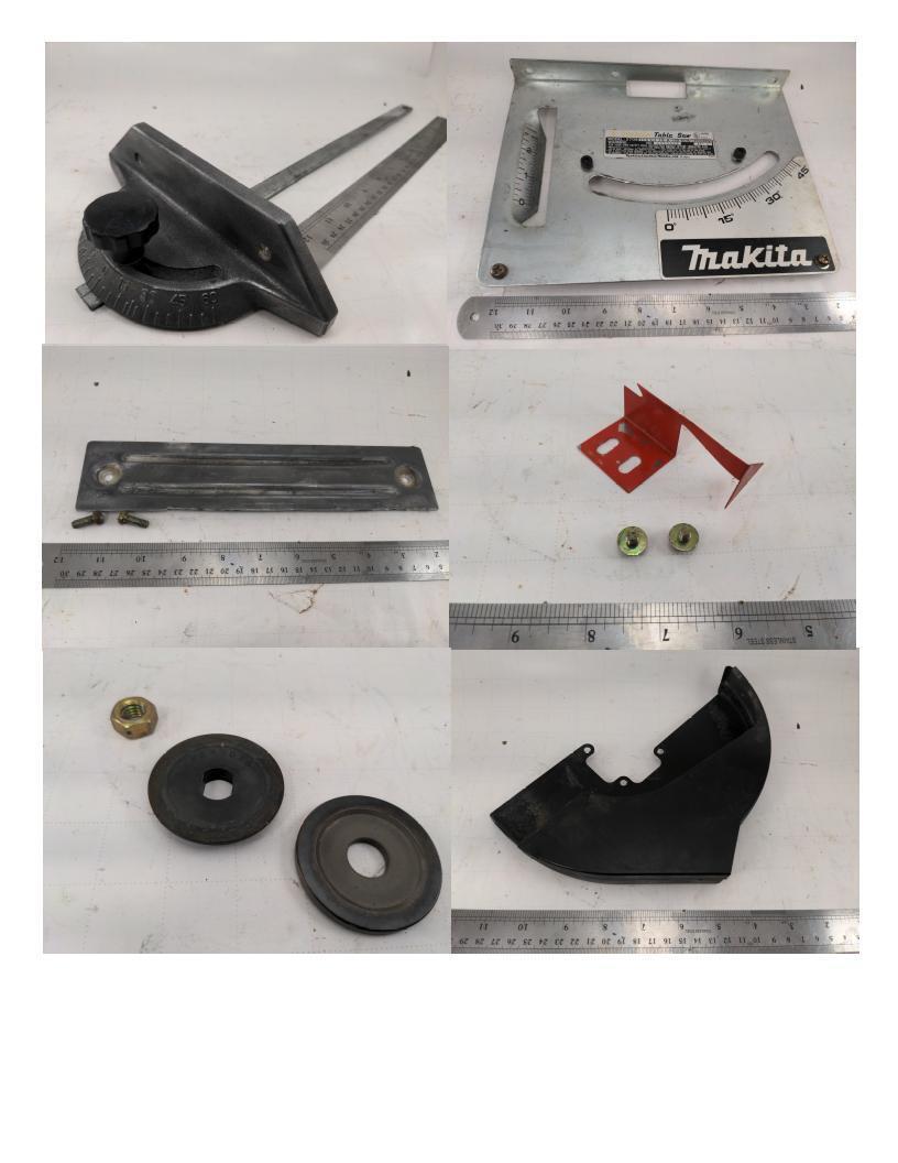 Selection of individually priced OEM Makita 2708 Table Saw Selection of individually priced OEM Makita 2708 Table Saw