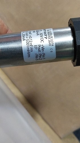 STS ATM/EX 850Bar 4-20mA Analog Pressure Transducer Transmitter Controller - Picture 4 of 14