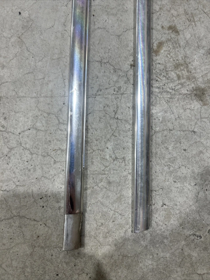 Pontiac Safari 1987-1989 vagón puerta atasco pilar B pilar superior cromo moldura  Foto 2 de 4