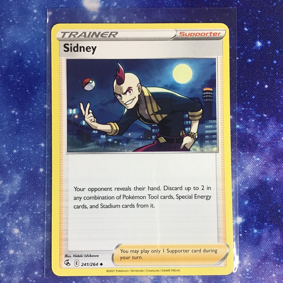 Sidney - 241/264 - Trainer (S&S: Fusion Strike) Pokemon TCG