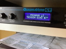 Alesis Quadraverb GT  (Custom Blue Edition) mit Original EFTP (Shadows Echos) 