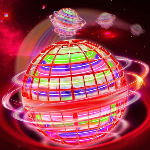 Pro Flying Ball Space Orb Magic Mini Drone UFO Boomerang ball Kids Toy Gifts - Picture 6 of 28