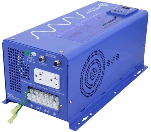 AIMS Power PICOGLF30W12V120VR 3000 W Pure Sin Inverter Charger - 12VDC to 120VAC - Picture 5 of 5