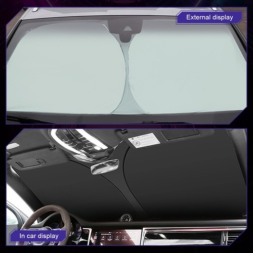 Parabrisas de coche plegable para Chevrolet Parasol Protector Cubierta Visera Bloque térmico UV - Imagen 6 de 11