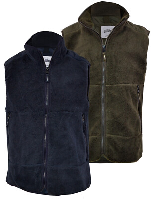 Mens Tokyo Laundry Teddy Borg Fleece Smart Gilet Body Warmer Jacket S-2XL