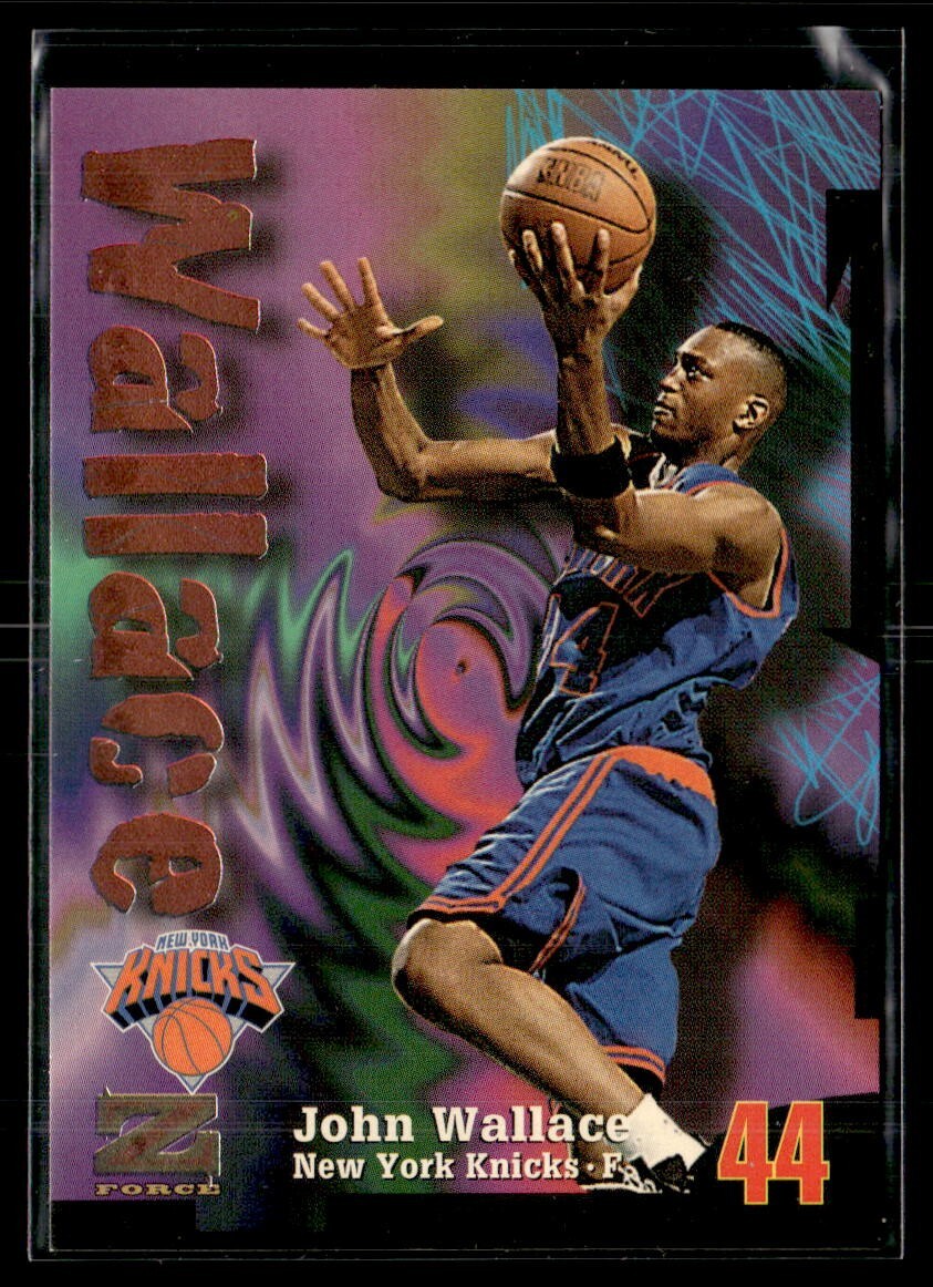 1997-98 Skybox Z-Force John Wallace #51 New York Knicks