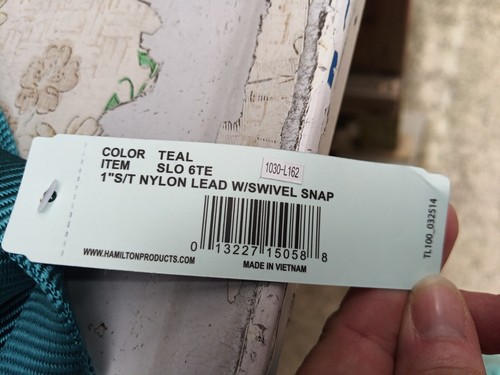 6' Pet Leash Teal - Picture 5 of 6