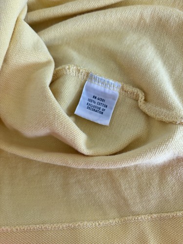 Polo Ralph Lauren Big Pony Polo Uomo Taglia XL Giallo Manica Lunga Polo - Foto 4 di 7