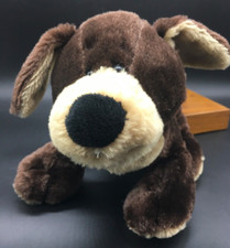Ganz Webkinz plush Mocha Pup 12 X 8 stuffed animal toy dog HM348 no code