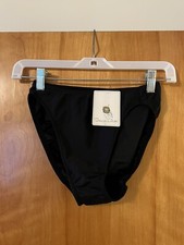 Oscar De La Renta Vintage Panty Black Panties USA NWT Small ILGWU Union Made