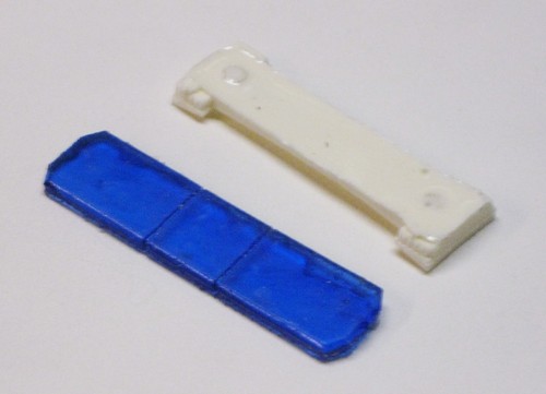 Maßstab 1:24 1:25 Modell Resin blau LED Lightbar Polizei - Bild 2 von 2