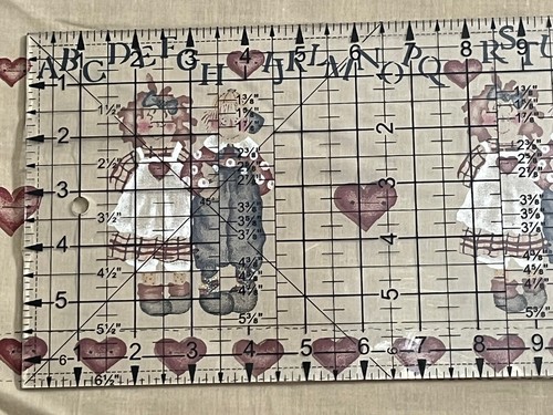 Vtg 1994 Raggedy Pals Border 7159 Past Presents Daisy Kingdom Cutter Fabric 134" - Picture 7 of 7