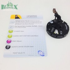 Heroclix Dark Knight Rises Movie set Catwoman 102 Starter Set figure w/card 