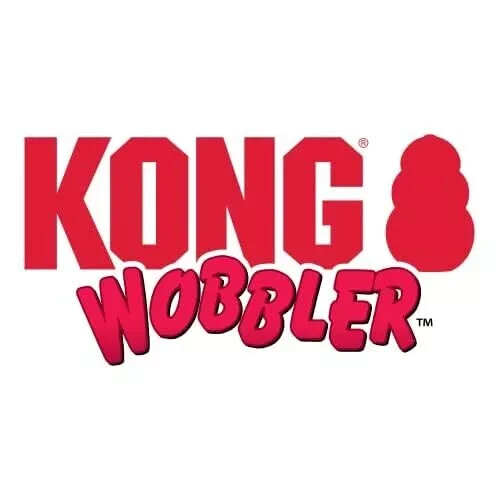 KONG Wobbler Interactive Dog Toy Treat Dispenser - Red - New - Damaged Packaging - Picture 7 of 7