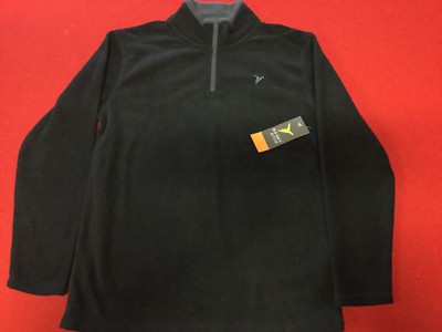 OLD NAVY BLACK FLEECE SWEATER REGULAR $40  BIN 5