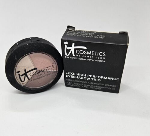 it Cosmetics Luxe High Performance Anti-Aging Eyeshadow Trio PRETTY IN SPRING - Picture 2 of 9