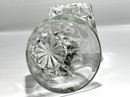 Vintage Princess House #487 Regency Rocks Old Fashioned Crystal Glasses Set Of 2 - Picture 8 of 13