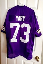 Ron Yary Signed Autographed Jersey HOF-01 Inscription JSA