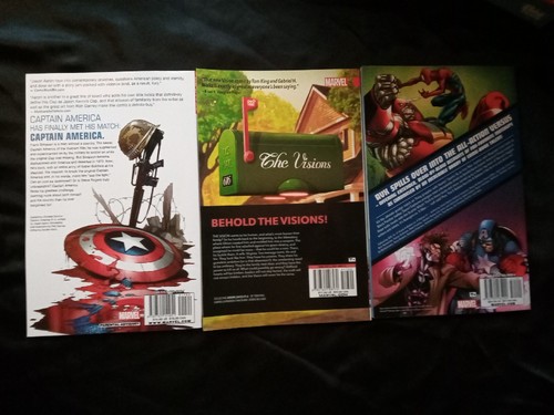 MARVEL Comic Lot TPB Ultimate Captain America Vision Avengers Vs. X-Men - Picture 5 of 9