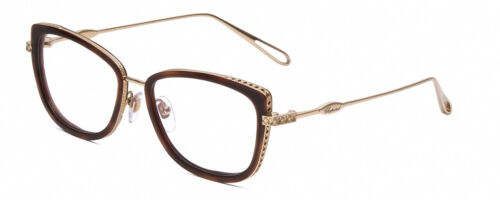 Lunettes de lecture femme Chopard en ligne VCH256M Cateye en Auburn marron tortue/or 53 mm