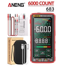 ANENG 683/681 Smart Digital Scree Multimeter 6000 counts Capacitance Meter Diode