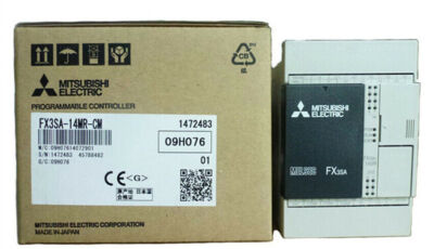 1PC New MITSUBISHI FX3SA-14MR-CM PLC FX3SA14MRCM In Box