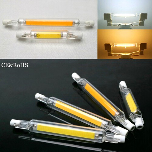LED COB R7S Halogen lampe 30W 15W LED Dimmbar Glas Ersetzen 118mm 78mm 110V/220V - Picture 3 of 14