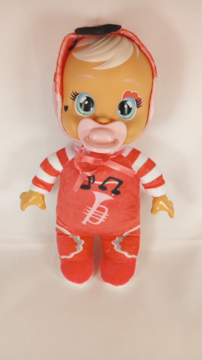 Cry Babies Tiny Cuddle Fancy Duck Baby Doll With Pacifier 10