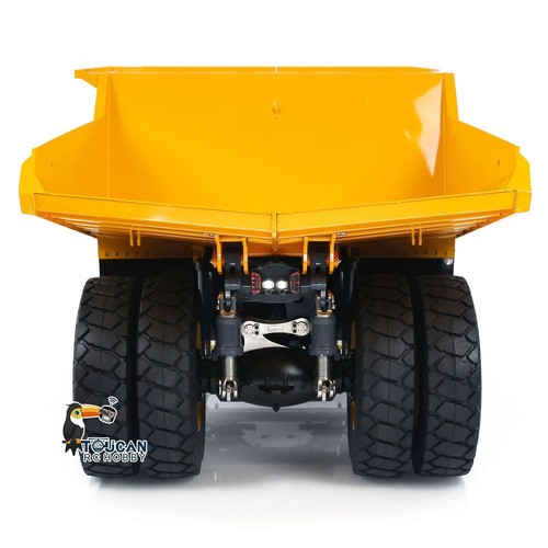 1:16 LESU Metal Aoue R100E RC Hydraulic Mine Truck Car Dumper ARTR I6S Lights - Picture 7 of 12